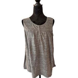 Hayden Women's Sleeveless Gray Tank Top Size M Casual Summer Wear